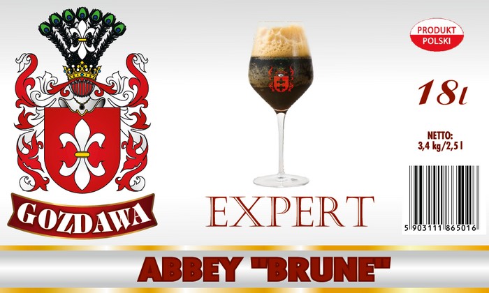 Kits para la preparación casera de cerveza Abbey Brune